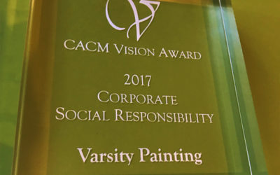 CACM award for Corporate Social Responsibility
