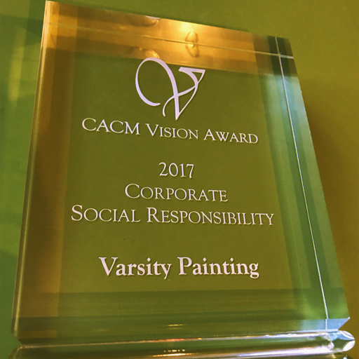 CACM award for Corporate Social Responsibility